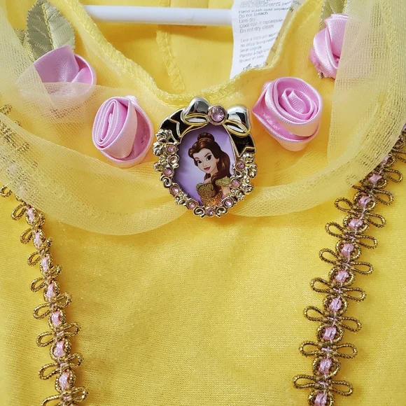 Disney Baby Princess Belle Costume Dress Size 12 -18 months - Picture 4 of 4